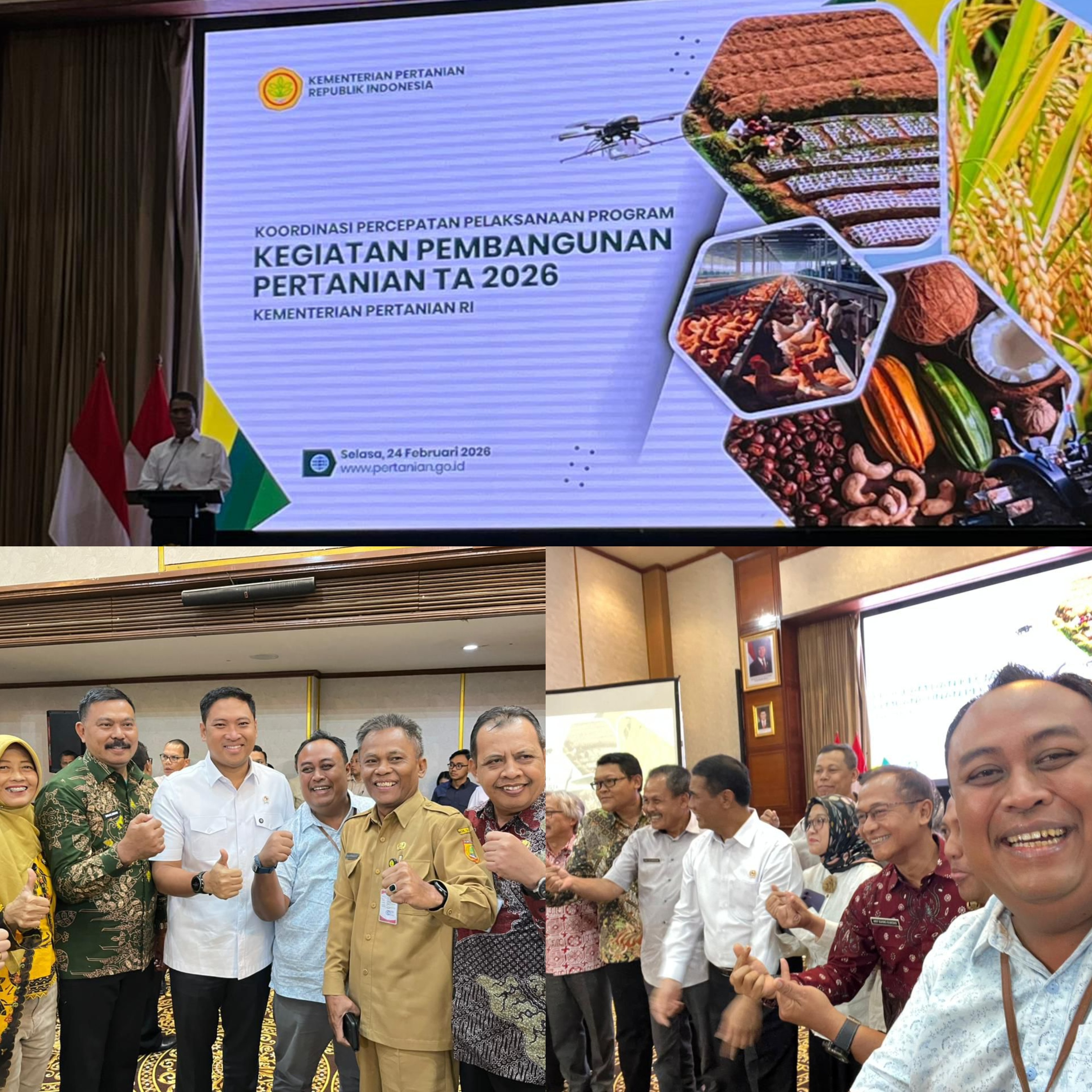 Koordinasi Percepatan Pelaksanaan Program Kegiatan Pembangunan Pertanian TA 2026